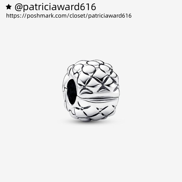 Pandora Studded Clip Charm - Picture 1 of 5